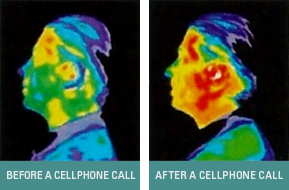 BEFORE A CELLPHONE CALL, AFTER A CELLPHONE CALL
